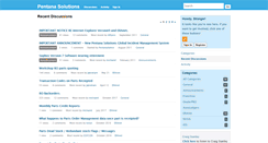 Desktop Screenshot of forum.pentanasolutions.com